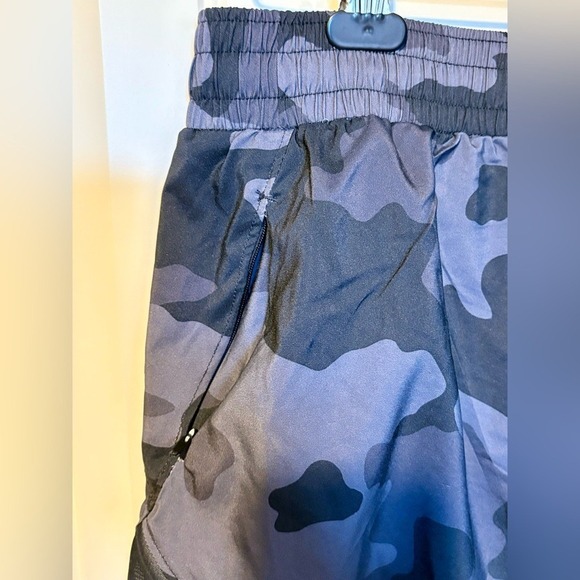 all in motion Black/Gray Camoflage Running Shorts - Picture 5 of 7